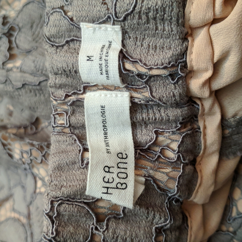 Anthropologie lace wide leg pants - Picture 12 of 12